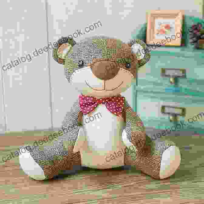 A Close Up Of A Sewn Stuffed Animal Featuring A Cute And Cuddly Teddy Bear. Ideas For Slow Stitchers: How To Create Your Own Custom Designs