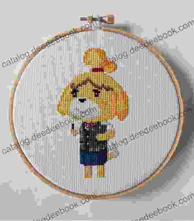 A Cross Stitch Pattern Of Isabelle From Animal Crossing 11 Animal Crossing Characters Cross Stitch Patterns