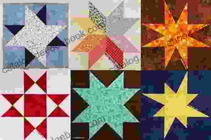 A Diagram Of The Simply Stars Quilt Block Simply Stars: Quilts That Sparkle