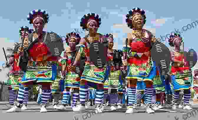 A Group Of Women In Colorful Traditional Clothing Dancing At A Village Festival In Africa. Kossula: Memories Of Africa CGP
