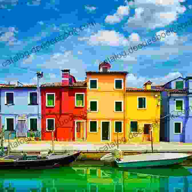 A Panoramic View Of Burano's Colorful Houses And Picturesque Canals Burano: Venice Lagoon (Photo Book 267)
