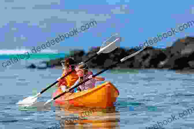 A Photo Of A Group Of Kayakers Paddling In The Ocean Pacific Ocean: Santa Cruz Island (Photo Book 196)