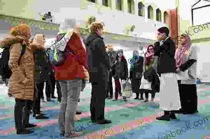 A Photo Of A Group Of People Visiting A Mosque Overland: Overland To The Middle East Illustrated