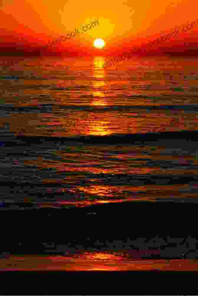 A Photo Of A Sunset Over The Ocean Pacific Ocean: Santa Cruz Island (Photo Book 196)