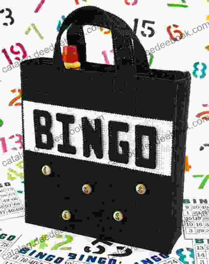 A Photo Of The Materials Needed To Create A Bingo Sign Plastic Canvas Pattern, Including Plastic Canvas, Yarn, A Yarn Needle, And Scissors. Bingo Sign: Plastic Canvas Pattern