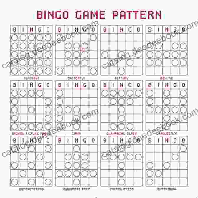 A Series Of Photos Showing Different Variations Of The Bingo Sign Plastic Canvas Pattern. Bingo Sign: Plastic Canvas Pattern