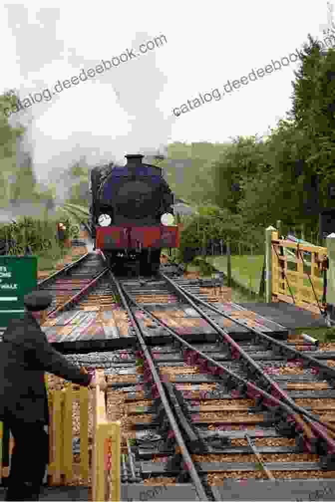 A Steam Train Majestically Crosses A Bridge On The Imaging Heritage Railway, Its Plume Of Smoke Billowing Into The Sky. Imaging Heritage Railway In England Wales 16 Part 2