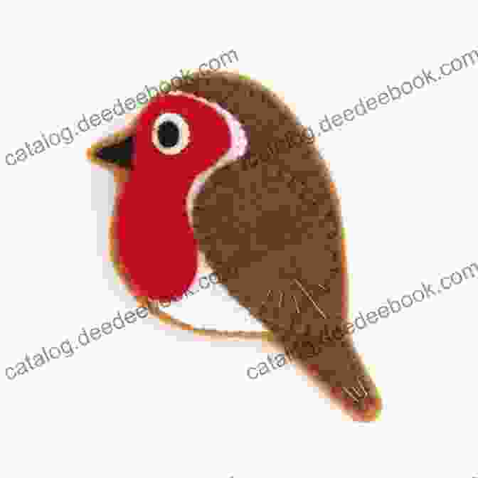 A Sweet Tweets Embroidery Pattern Of A Robin Sweet Tweets: Simple Stitches Whimsical Birds