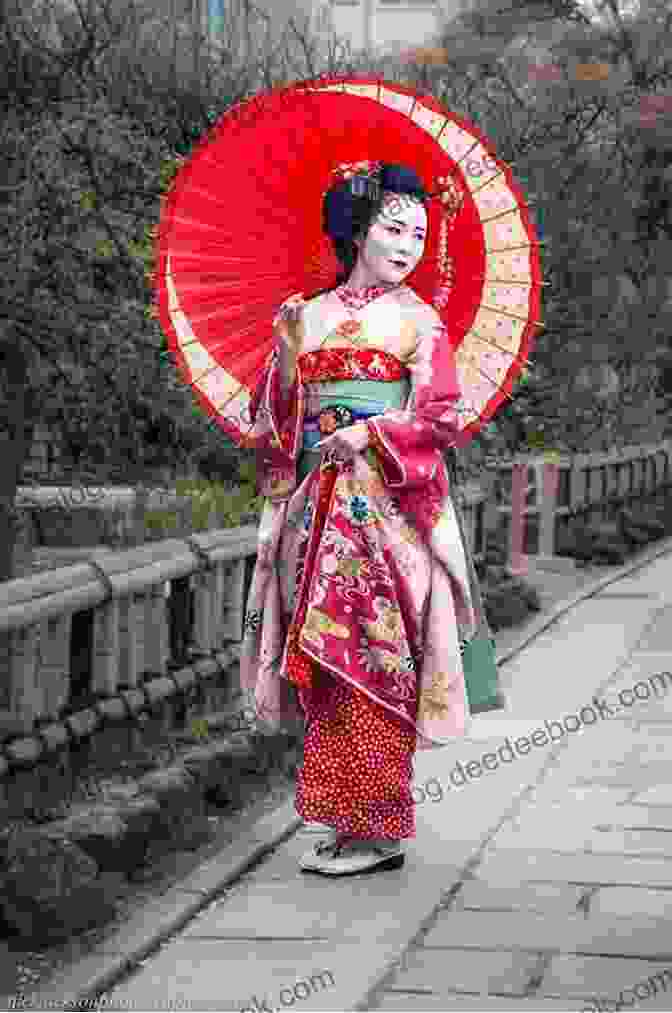 A Young Woman In A Traditional Japanese Kimono Poses For A Portrait In A Bustling Street Market. Peeps At Many Lands: Ancient Rome (Yesterday S Classics)