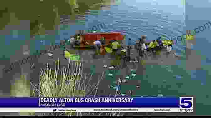 Aerial View Of The Alton Bus Crash Site The Alton Bus Crash (Disaster)