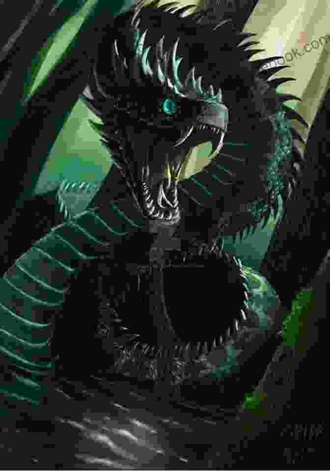 An Illustration Of The Abitibi Dragon Volume, A Giant Snake Like Creature With A Long, Forked Tongue And Sharp Teeth. Abitibi Dragon Volume 3: Amazonaconda (Dragon Abitibi 1)