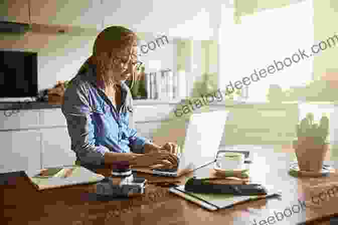 An Image Of A Woman Working From Home In A Dedicated Workspace Remote Work Platforms: Work From Home Proven Strategies That Will Help You Succeed: Making More Use Of Freelance