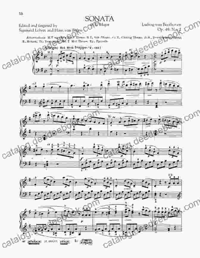 Beethoven's Sonatina In G Major, Op. 49, No. 2 Piano Literature Four: Developing Artist Original Keyboard Classics (The Developing Artist)