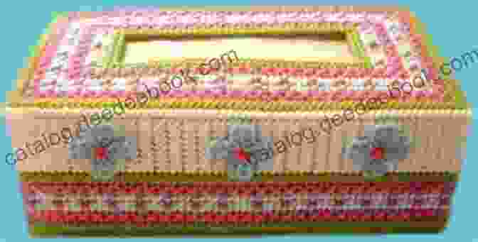Cross Stitch Wonder Regular Tissue Box Cover Intricate Cross Stitch Artistry On A Classic Tissue Box Cover Cross Stitch Wonder Regular Tissue Box Cover: Plastic Canvas Pattern