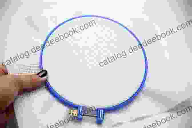 Embroidery Hoop Holding Fabric Punch Needle Essential Guide: Easy Guide For Beginners