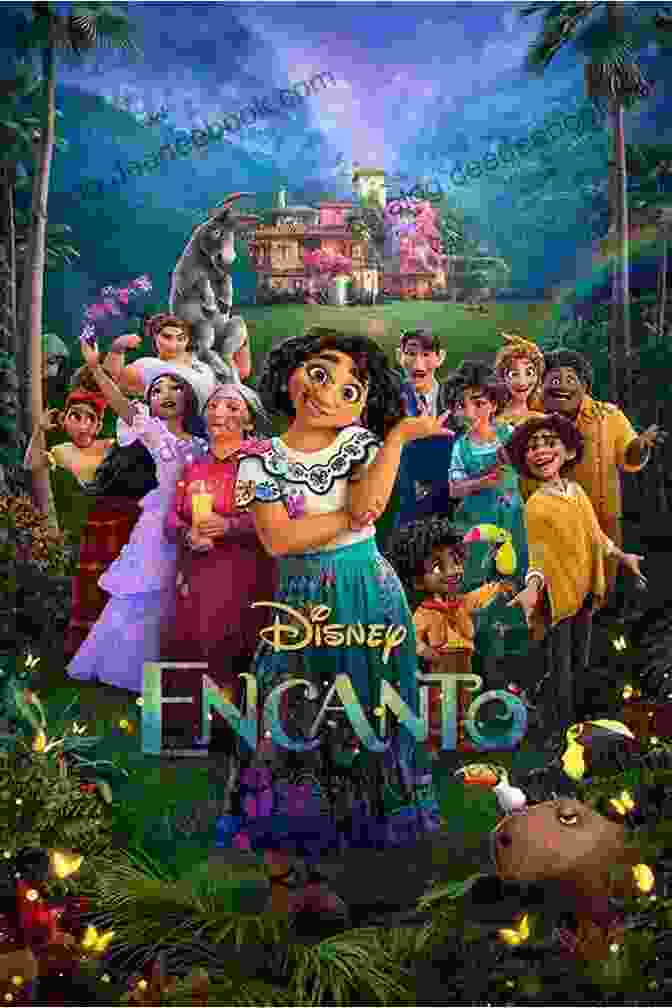 Encanto Movie Poster With The Madrigal Family In Traditional Colombian Attire Encanto For Horn: Instrumental Play Along