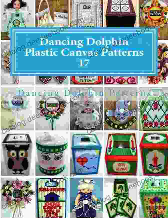 Intricate Dancing Dolphin Plastic Canvas Pattern Featuring A Pod Of Dolphins Leaping Through The Waves Dancing Dolphin Plastic Canvas Patterns 13