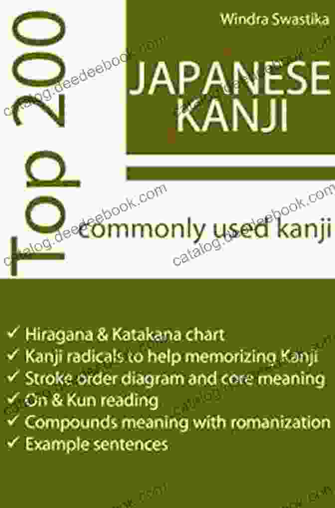 Kanji For Day Japanese Kanji: Top 200 Commonly Used Kanji