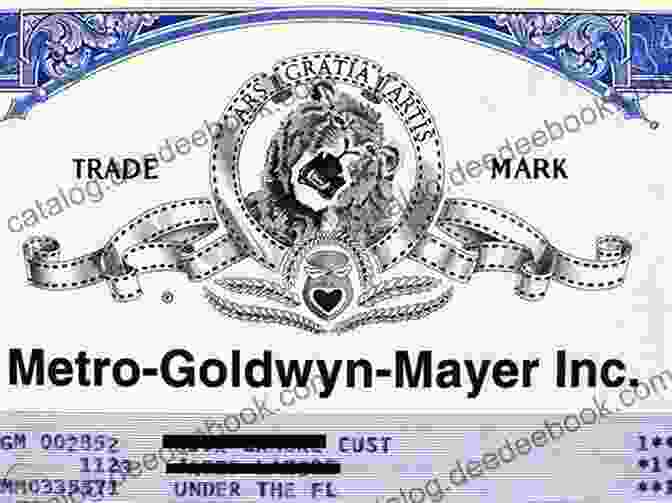 Metro Goldwyn Mayer Stock Certificate Let Me Entertain You With Antique Stock Certificates: The History Of The Entertainment Industry Through Old Stocks And Bonds