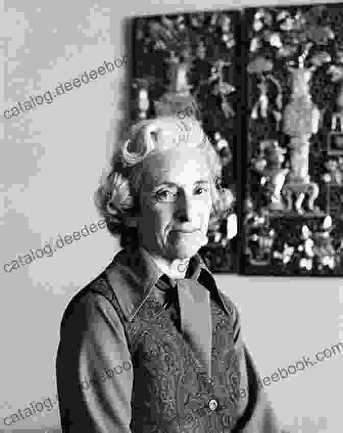 Portrait Of Barbara Tuchman, Known For Her Pulitzer Prize Winning Works A Gallery Of Master Historians