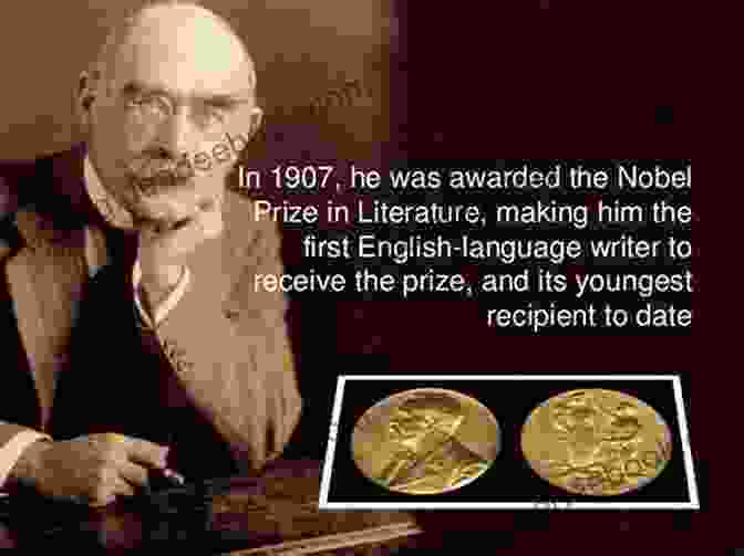 Rudyard Kipling Holding The Nobel Prize In Literature, Which He Was Awarded In 1907 The Complete Novels And Stories Of Rudyard Kipling