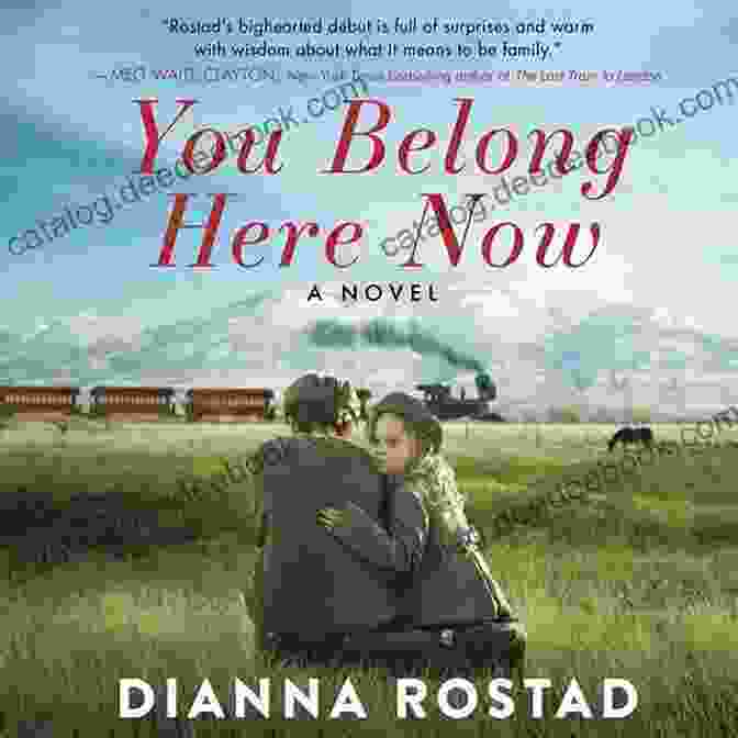 The Cover Of The Novel 'You Belong Here Now' Features A Diverse Group Of People Embracing Each Other, Symbolizing The Themes Of Belonging And Human Connection. You Belong Here Now: A Novel