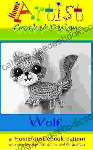 Applique Pattern For Crochet Wolf By HomeArtist Designs