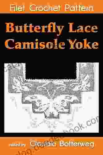 Butterfly Lace Camisole Yoke Filet Crochet Pattern