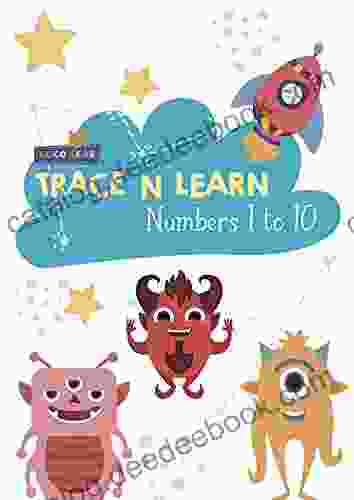 Trace N Learn Numbers 1 To 10: Digital Worksheets For Kids