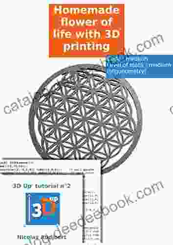 Home Made Flower Of Life With 3D Printing: Do Your Own Objects With 3D Printing (3D Up S Tutorials 2)