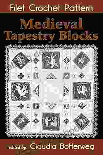 Medieval Tapestry Blocks Filet Crochet Pattern: Complete Instructions And Chart