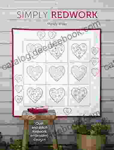Simply Redwork: Quilt And Stitch Redwork Embroidery Designs